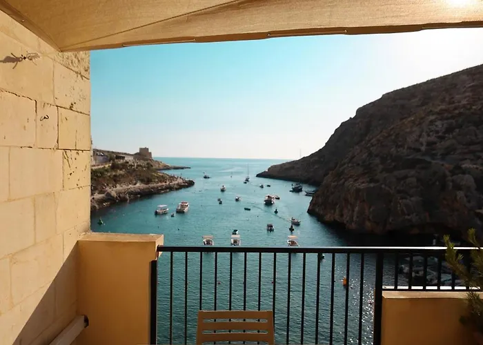 Seafront Duplex Penthouse With Terrace Overlooking Xlendi Bay