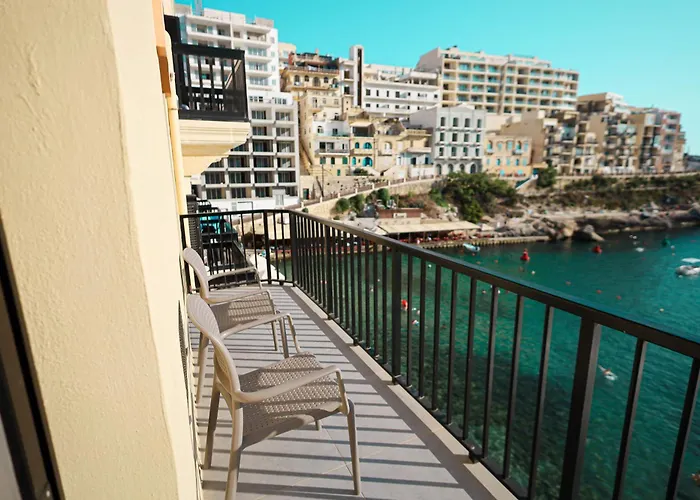 Seafront Duplex Penthouse With Terrace Overlooking Xlendi Bay